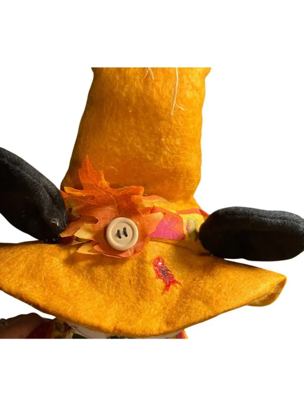 Mickey Mouse Scarecrow Fall Harvest Plush Decoration 18